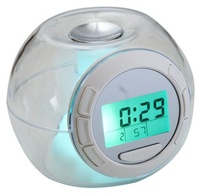 Часы-будильник 7 Color Сhanging Alarm Clock