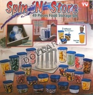 Набор контейнеров Spin and Store (Спин энд Сторе) из 49 предметов