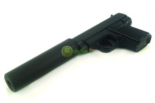 Пистолет пневматический с глушителем AirSoft Gun G.9A