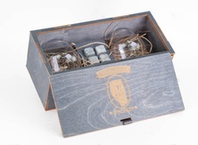 Мужской набор Premium Whiski с бокалами и камнями для виски