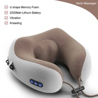 Массажная подушка U-SHAPED Massage Pillow Kneading pillow USB
