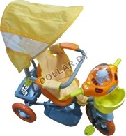 Велосипед детский Liko baby 3-х колесный (с крышей, ручкой, качалкой, корзиной) (код.9-303)