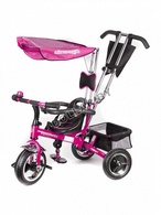 Детский трехколесный велосипед Super Trike A19-02B-5 цвет: розовый "0012" (код.9-3841)