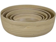 набор столовой посуды из бамбука, 5 чаш 1-в-1 Vero Natura Milano Set