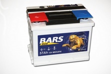 Автомобильный аккумулятор "Bars Gold" 6СТ-57АПЗ "0117"